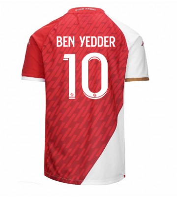 AS Monaco Wissam Ben Yedder #10 Hemmatröja 2023-24 Kortärmad